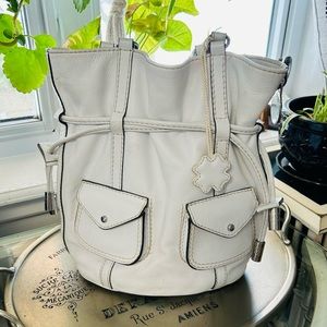 Classy Lancel leather bag.